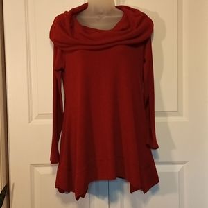 Women's cowlneck sweater